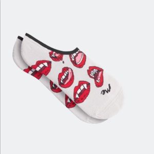 MeUndies supima cotton no show vampire socks